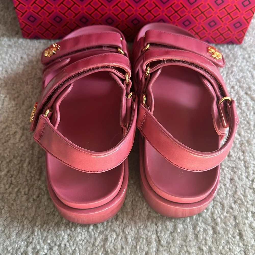 Tory Burch Pink Sandals - Picture 8 of 11